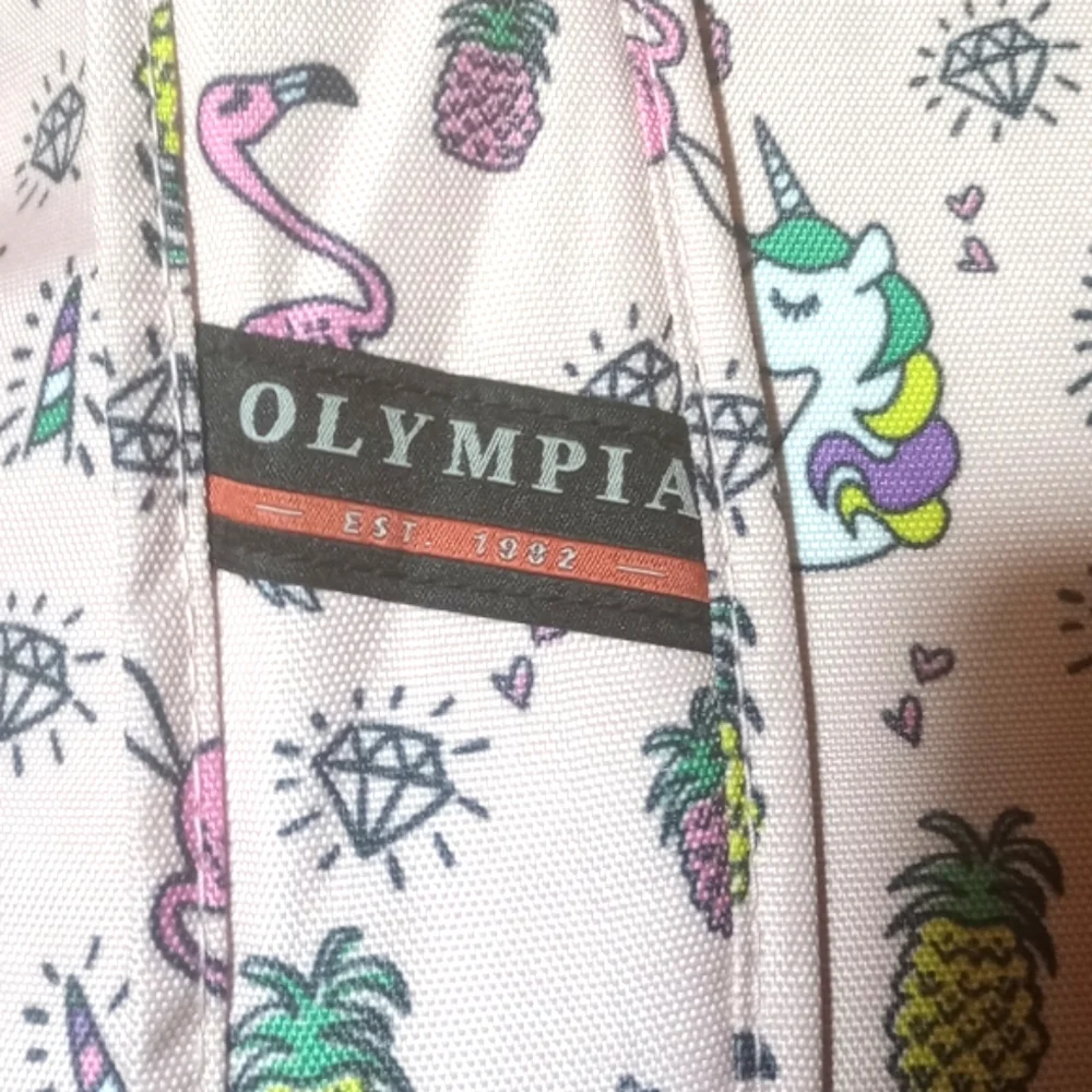 Olympia Unicorn Flamingo and Pineapple Back pack NWT